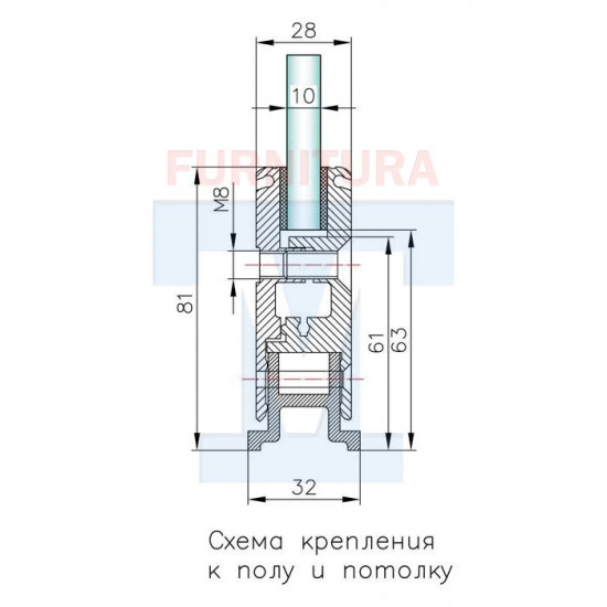 PZ-76 Профиль зажимной